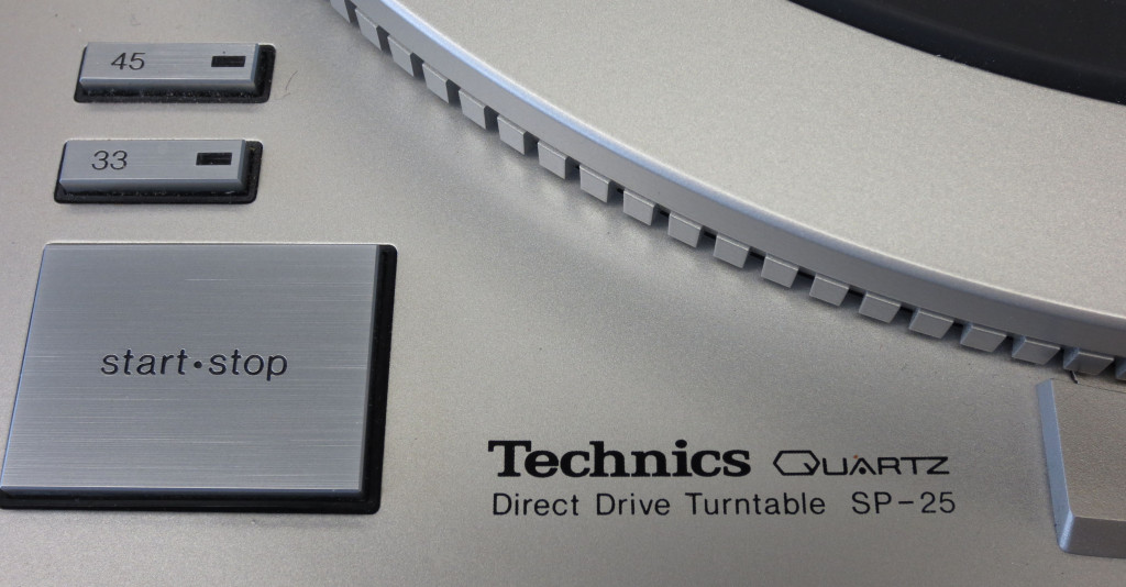 Technics SP-25 Turntable Detail